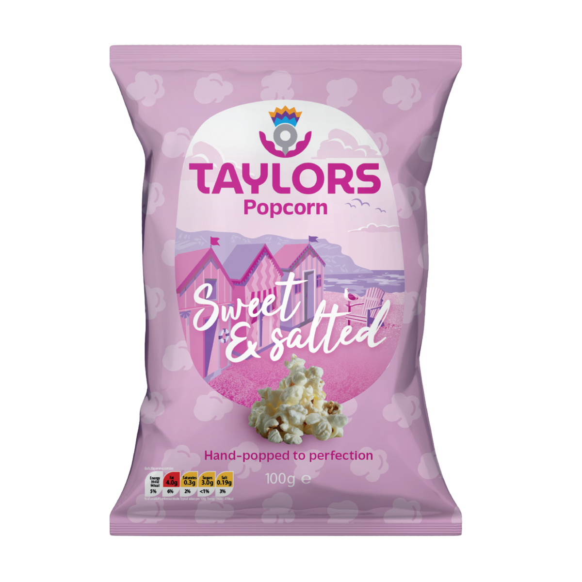 Taylors Sweet & Salted popcorn 100g Share Bag