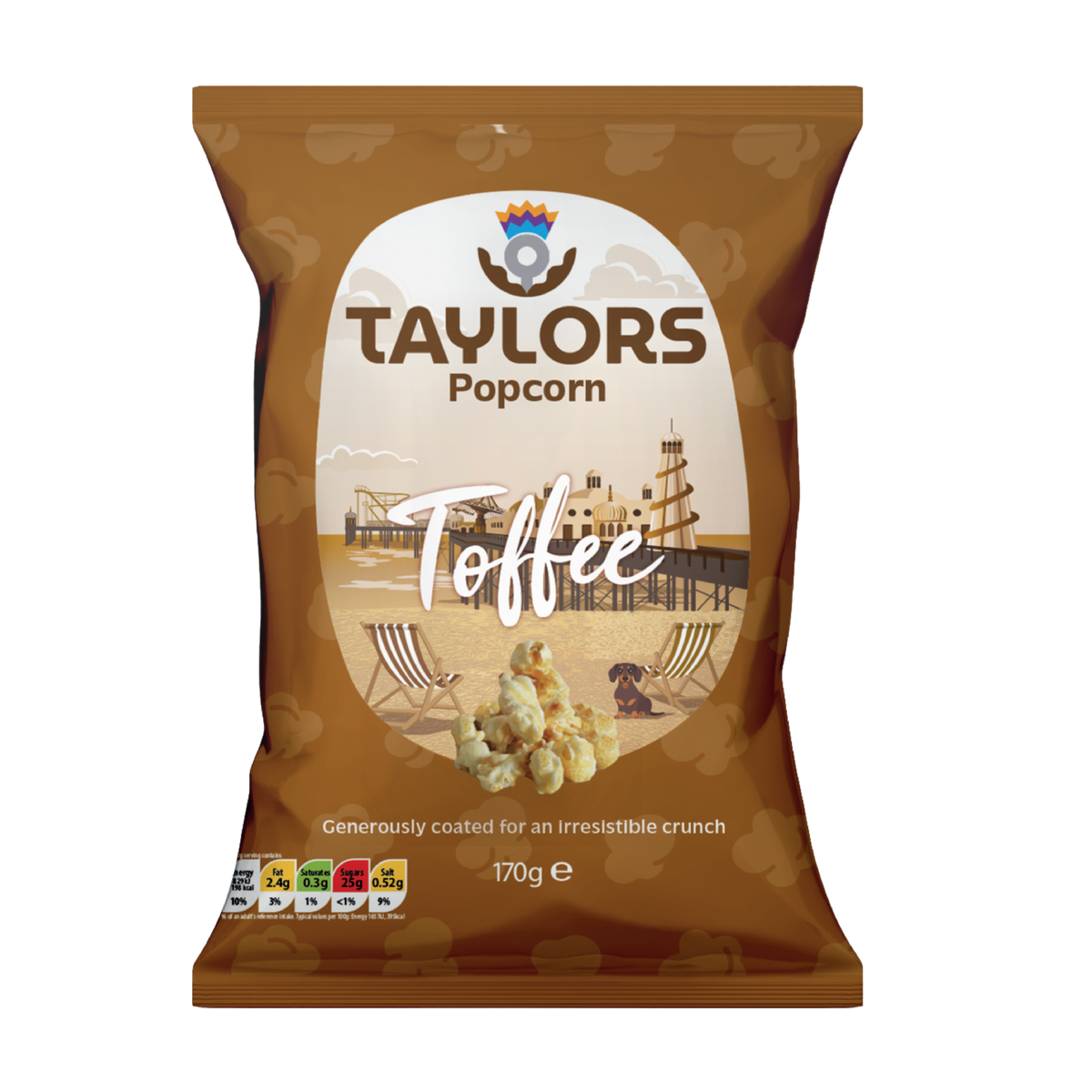 Taylors Toffee Popcorn 170g Share Bag