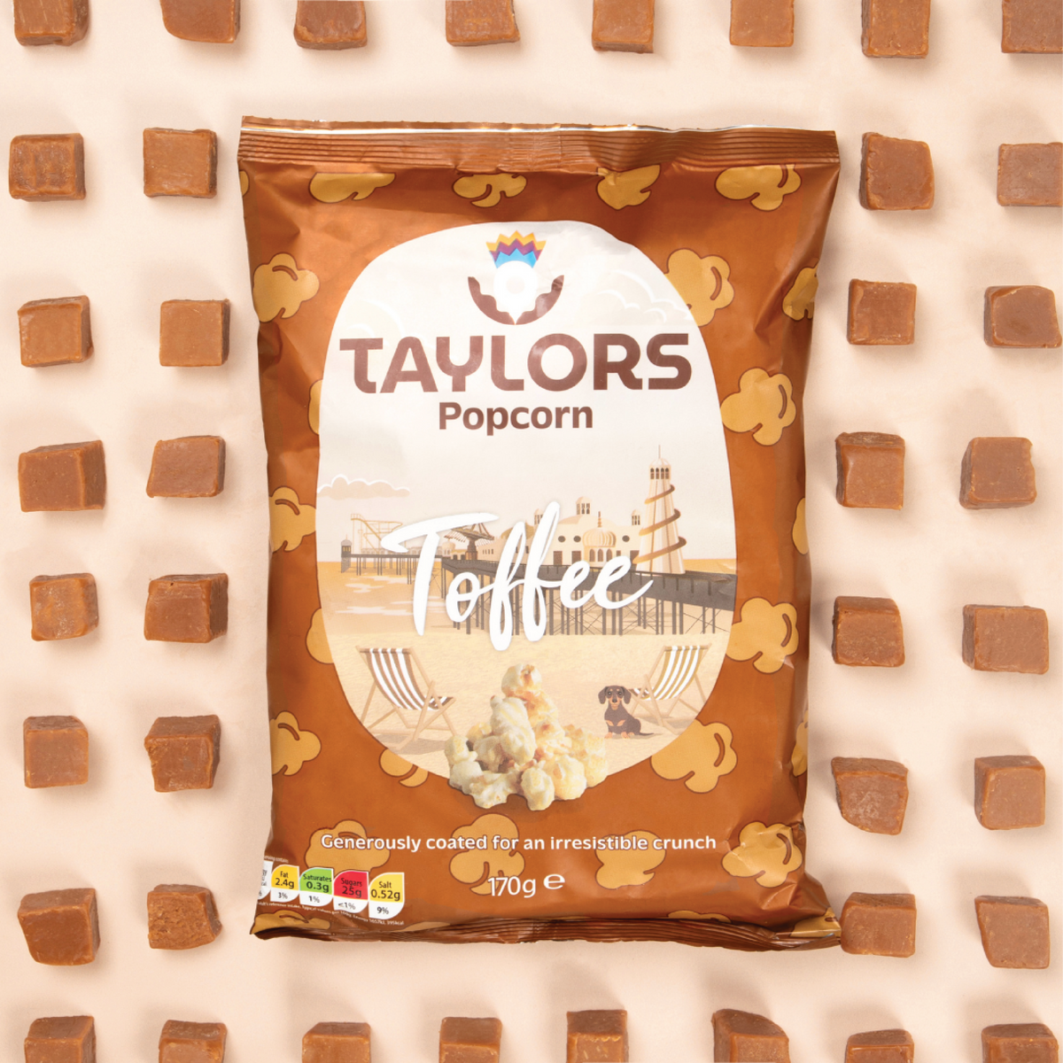 Taylors Toffee Popcorn 170g Share Bag