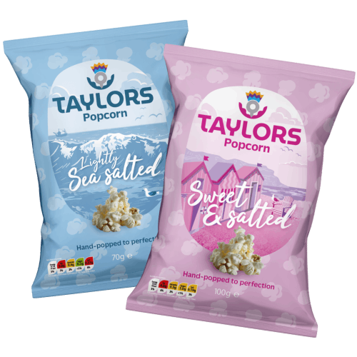 Taylors Sweet & Salted popcorn 100g Share Bag
